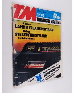 käytetty teos Tekniikan maailma 1/1978