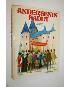 Kirjailijan H. C. Andersen käytetty kirja Andersenin sadut