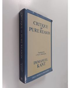Kirjailijan Immanuel Kant käytetty kirja Critique of Pure Reason