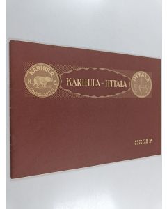 käytetty teos Karhula-Iittala : kuvasto painetuista talouslaseista