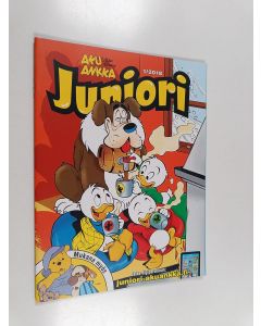 Kirjailijan Walt Disney käytetty teos Aku Ankka juniori 1/2018