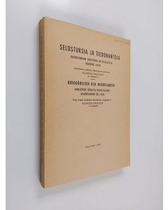 käytetty kirja Selostuksia ja tiedonantoja Korkeimman oikeuden ratkaisuista vuonna 1958