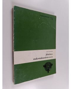 Kirjailijan Arvi Leponiemi käytetty kirja Johdatus makrotaloustieteeseen