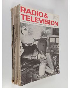 käytetty kirja Radio & Television 1966 (n:o 1-12)