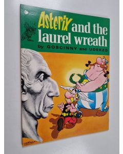 Kirjailijan Goscinny käytetty kirja Asterix and the laurel wreath