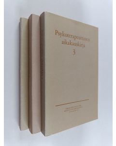 käytetty kirja Psykoterapeuttinen aikakauskirja 1-3