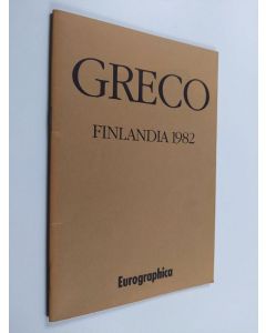 Kirjailijan Emilio Greco käytetty teos Emilio Greco : veistoksia, piirustuksia, grafiikkaa : skulpturer, teckningar, grafik