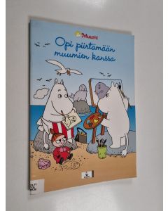 Kirjailijan Damien Toll käytetty teos Opi piirtämään muumien kanssa