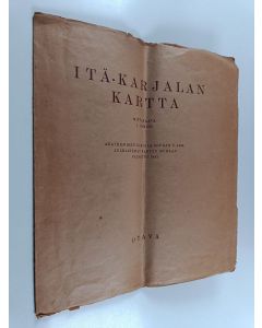 käytetty teos Itä-Karjalan kartta : mittakaava 1:1000000 : Akateemisen Karjala-seuran v. 1934 julkaiseman kartan mukaan painettu 1941
