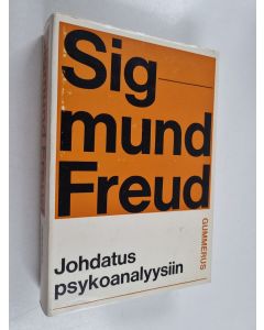 Kirjailijan Sigmund Freud käytetty kirja Johdatus psykoanalyysiin