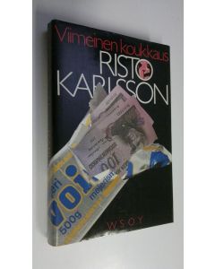 Kirjailijan Risto Karlsson käytetty kirja Viimeinen koukkaus