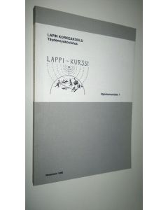 käytetty kirja Lappi-kurssi Opintomoniste 1