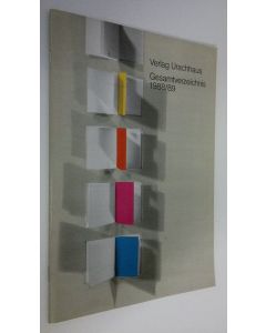 käytetty teos Gesamtverzeichnis 1988/89