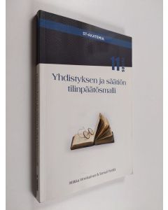 Kirjailijan Miikka Vinnikainen käytetty kirja Yhdistyksen ja säätiön tilinpäätösmalli