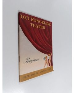 käytetty teos Det kongelige teater - program : season 1954-55
