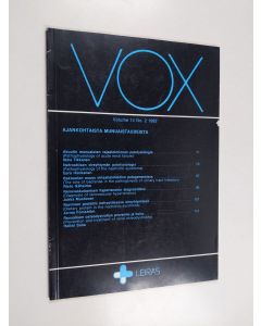 käytetty kirja VOX Volume 14 No. 2/1992