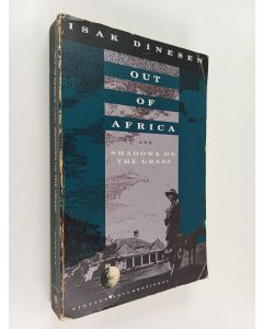 Kirjailijan Isak Dinesen käytetty kirja Out of Africa and Shadows on the Grass