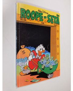 Kirjailijan Walt Disney käytetty kirja Roope-Setä 10/98