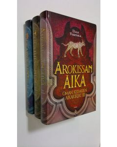 Kirjailijan Ulla Viertola käytetty kirja Oman keisarien aikakirjat 1-3 ; Mosaiikkilintu, eli, Petoksen, kasvamisen ja uskollisuuden tarina ; Tuulihevonen ; Arokissan aika