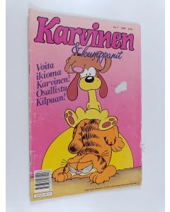 Kirjailijan Jim Davis käytetty teos Karvinen 7/1988