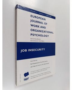 Kirjailijan Bert Klandermans & Tinka van Vuuren käytetty kirja Job Insecurity