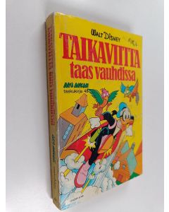Kirjailijan Walt Disney käytetty kirja Taikaviitta taas vauhdissa
