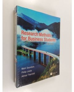 Kirjailijan Mark Saunders käytetty kirja Research methods for business students