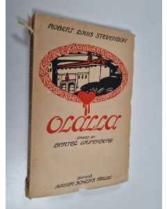 Kirjailijan Robert Louis Stevenson käytetty kirja Olalla