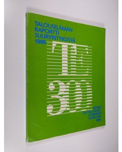 käytetty kirja Talouselämän raportti suuryrityksistä 1986