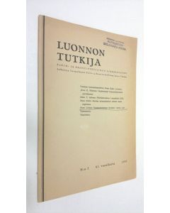 käytetty teos Luonnon tutkija n:o 2/1957