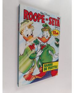 Kirjailijan Walt Disney käytetty kirja Roope-setä 2/98