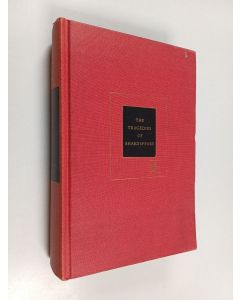 Kirjailijan William Shakespeare käytetty kirja The Tragedies of Shakespeare volume two