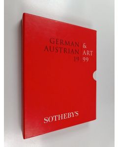 käytetty kirja German and Austrian art 1999