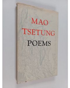 Kirjailijan Mao Tsetung käytetty kirja Poems