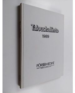 käytetty kirja taloushallinto vuosikerta 1989 ((yhteensidottu))