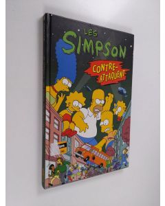 Kirjailijan Matt Groening käytetty kirja Les Simpson contre-attaquent