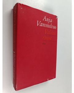 Kirjailijan Anja Vammelvuo käytetty kirja Valitut runot