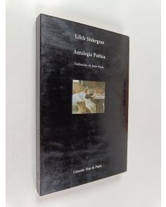 Kirjailijan Edith Södergran käytetty kirja Antologia Poetica