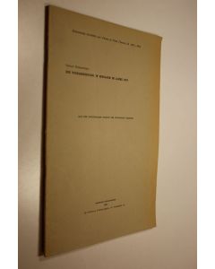 Kirjailijan Göran Nordström käytetty kirja Die Vogelberingung in Finnland im Jahre 1957