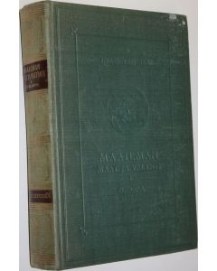 Kirjailijan Iivari Leiviskä käytetty kirja Maailman maat ja valtiot 1, Europa