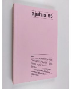 käytetty kirja Ajatus 65 : Suomen filosofisen yhdistyksen vuosikirja 2008