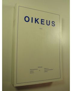 Tekijän Päivi ym. Honkatukia  käytetty kirja Oikeus, 1-4/2010