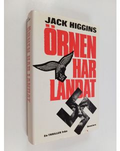 Kirjailijan Jack Higgins käytetty kirja Örnen har landat