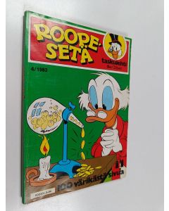 Kirjailijan Walt Disney käytetty kirja Roope-setä 4/1983