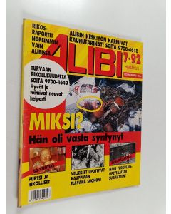 käytetty teos Alibi 7/1992