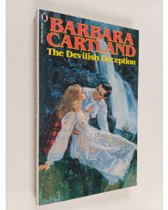 Kirjailijan Barbara Cartland käytetty kirja The Devilish Deception