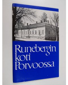 Kirjailijan J. E. Strömborg käytetty teos Runebergin koti Porvoossa