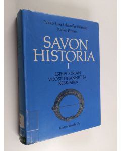 Kirjailijan Kauko Pirinen käytetty kirja Savon historia 1 : Esihistorian vuosituhannet Savon alueella