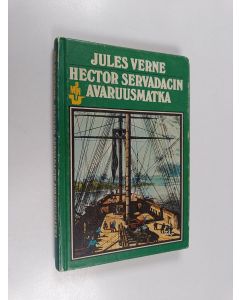 Kirjailijan Jules Verne käytetty kirja Hector Servadacin avaruusmatka