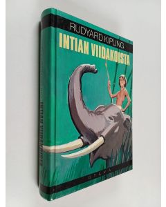 Kirjailijan Rudyard Kipling käytetty kirja Intian viidakoista